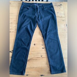 a.n.a. Straight Leg‎ Jeans Mod Rise Blue Women’s 16p 33” waist Preloved